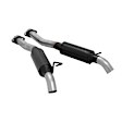 817682 Muffler, Black, Rear Wheel Drive