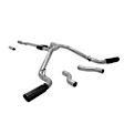 817689 Cat-Back Exhaust System, Made of Stainless Steel, Outlaw Series