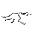 817709 Cat-Back Exhaust System, 6.4L, 8Cyl, Made of Stainless Steel, American Thunder Series