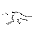 817709 Cat-Back Exhaust System, 6.4L, 8Cyl, Made of Stainless Steel, American Thunder Series