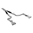817717 Cat-Back Exhaust System, 5.7L, 8Cyl, Made of Stainless Steel, Outlaw Series