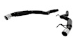 817732 Axle-Back Exhaust System, 5.0L, 8Cyl, Made of Stainless Steel, Outlaw Series