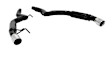 817732 Axle-Back Exhaust System, 5.0L, 8Cyl, Made of Stainless Steel, Outlaw Series