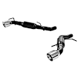 817751 Axle-Back Exhaust System, 2.0L, 4Cyl, Made of Stainless Steel, American Thunder Series