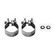 817751 Axle-Back Exhaust System, 2.0L, 4Cyl, Made of Stainless Steel, American Thunder Series