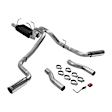 817757 Cat-Back Exhaust System, Made of Stainless Steel, Force II Series