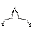 817774 Cat-Back Exhaust System, 5.7L, 8Cyl, Made of Stainless Steel, Outlaw Series