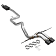 817795 Cat-Back Exhaust System, 2.0L, 4Cyl, Made of Stainless Steel, Outlaw Series