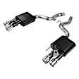 817799 Axle-Back Exhaust System, 5.0L, 8Cyl, Made of Stainless Steel, American Thunder Series