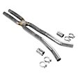 817817 X-Pipe Stainless Steel Exhaust Pipe, Scavenger Series