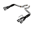 817821 Axle-Back Exhaust System, 5.0L, 8Cyl, Made of Stainless Steel, Outlaw Series