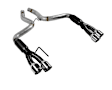 817821 Axle-Back Exhaust System, 5.0L, 8Cyl, Made of Stainless Steel, Outlaw Series