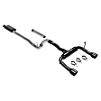 2025 Jeep Wrangler - Outlaw Series, Cat-Back, Exhaust System, 3.6L 6Cyl, Made of Stainless Steel