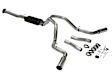 817933 Cat-Back Exhaust System, 6.6L, 8Cyl, Made of Stainless Steel, American Thunder Series