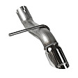 817942 Axle-Back Exhaust System, Made of Stainless Steel, American Thunder Series