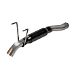 817963 Cat-Back Exhaust System, Made of Stainless Steel, Outlaw Extreme Series