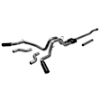 817981 Cat-Back Exhaust System, Made of Stainless Steel, Outlaw Series