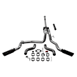 817981 Cat-Back Exhaust System, Made of Stainless Steel, Outlaw Series