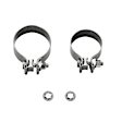 818110 Cat-Back Exhaust System, Made of Stainless Steel, Outlaw Extreme Series