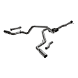 818112 Cat-Back Exhaust System, 6.6L, 8Cyl, Made of Stainless Steel, Outlaw Series