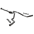 818112 Cat-Back Exhaust System, 6.6L, 8Cyl, Made of Stainless Steel, Outlaw Series