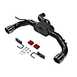818120 Axle-Back Exhaust System, Made of Stainless Steel, Outlaw Series
