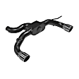 818120 Axle-Back Exhaust System, Made of Stainless Steel, Outlaw Series