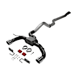 818144 Cat-Back Exhaust System, Made of Stainless Steel, Outlaw Series