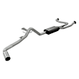 818150 Cat-Back Exhaust System, 3.8L, 6Cyl, Made of Stainless Steel, American Thunder Series