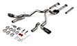 818191 Cat-Back Exhaust System, Made of Stainless Steel, Outlaw Series