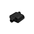 842512 Muffler, Black, 5.0L, 8Cyl, Super 10 Series