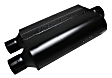 9430472 Super 44 Muffler - 3.00 Center In / 2.25 Dual Out - Aggressive Sound