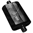 1999 Dodge Neon - Muffler, Black, 4 Cyl 2.0L, 60 Series Delta Flow Series