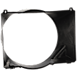Fan Shroud, Fits Radiator Fan - 5.0L/5.8L Engines, w/ 1-row Core Radiator