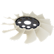 Radiator Fan Blade, 6 Cyl., 4.0L Engine, With 12-Blades