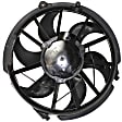 OE Replacement Radiator Fan Driver Side, Single fan