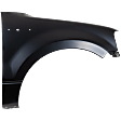 Front, Passenger Side Fender, Without Wheel Opening Molding Holes