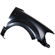 Front, Passenger Side Fender, Without Wheel Opening Molding Holes