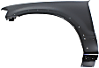 2002-2005 Ford Explorer - Front, Driver Side Fender, With Wheel Opening Molding Holes