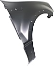 Front, Passenger Side Fender, With Wheel Opening Molding Holes
