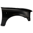 Front, Passenger Side Fender, Without Wheel Opening Molding Holes, CAPA CERTIFIED