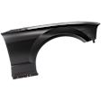 Front, Passenger Side Fender, Without Wheel Opening Molding Holes