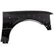 Front, Passenger Side Fender, With Wheel Opening Molding Holes
