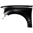 Front, Driver Side Fender, With Wheel Opening Molding Holes