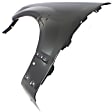 Front, Driver Side Fender, Without Wheel Opening Molding Holes, CAPA CERTIFIED