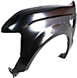 Front, Driver Side Fender, with Provisions For Emblem and Nameplate Base, For Models with Wheel Opening Molding Holes