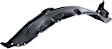 Front, Passenger Side Fender Liner