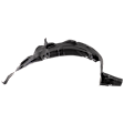 Front, Passenger Side Fender Liner, 4 Cyl., 2.0L Engine