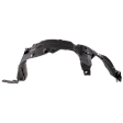 Front, Passenger Side Fender Liner, 4 Cyl., 2.0L Engine