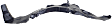 Front, Driver Side Fender Liner, 4 Cyl., 2.0L Engine